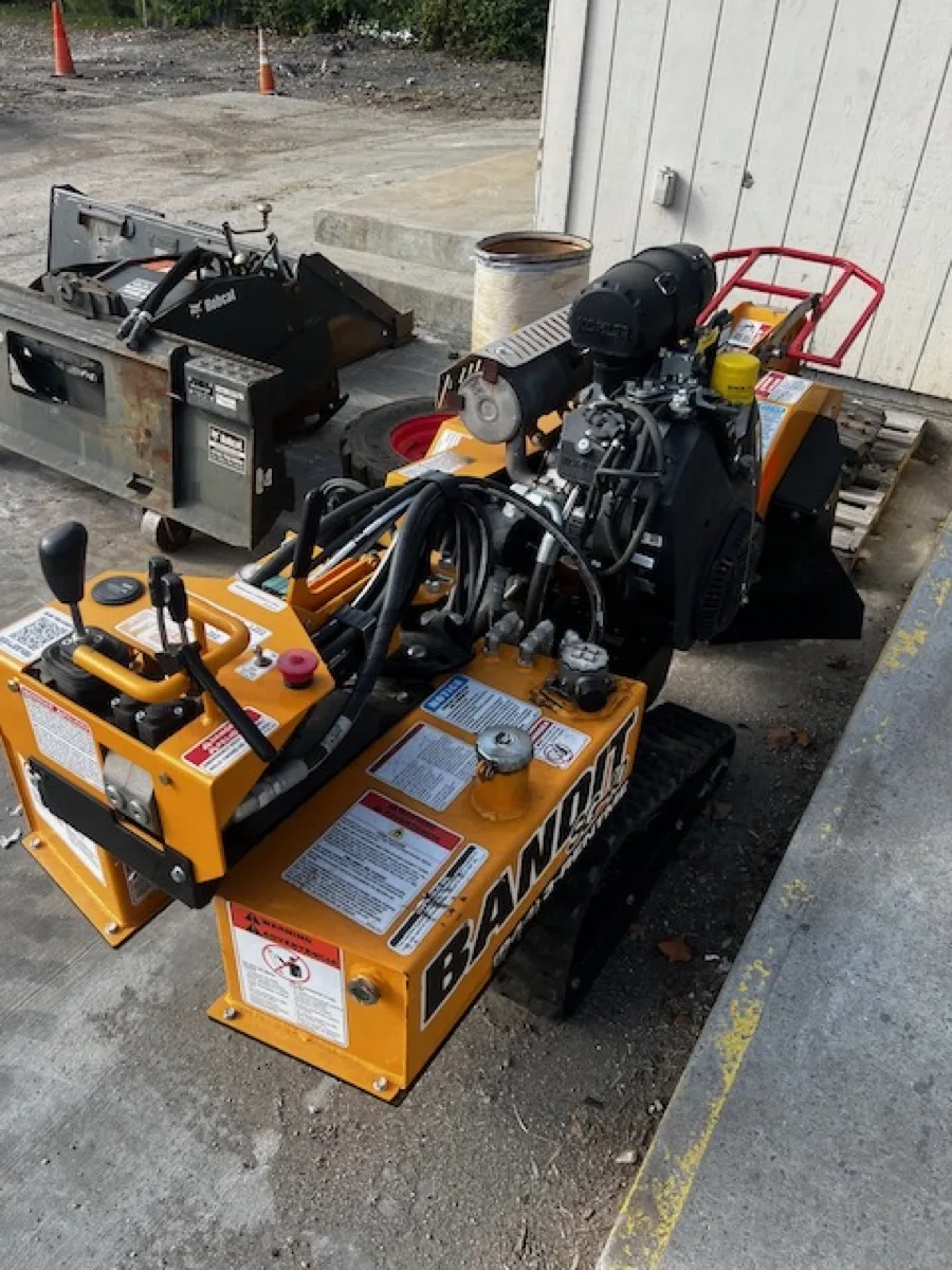 Bandit stump grinder equipment at Second Nature Tree in Peekskill NY